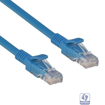 Exegate EX282035RUS Патч-корд UTP-RJ45-RJ45-5e-5M-BL, UTP, cat.5e, 5м, синий