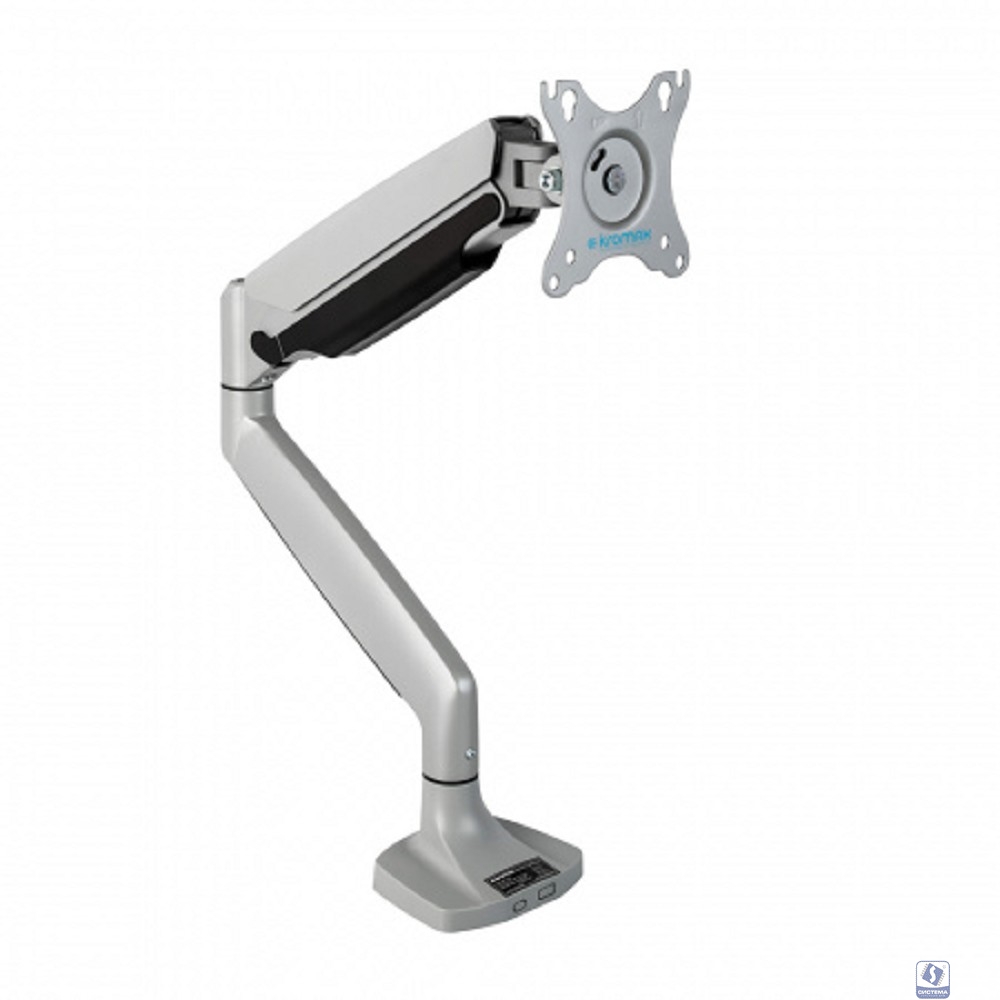 Kromax OFFICE-21 silver Настольный кронштейн для мониторов 17"-45" (до 15 кг)