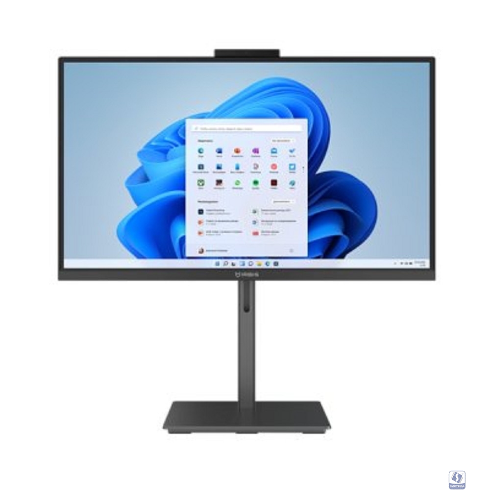IRBIS GroovyAIO 24  [G.24i5M2165WHC.100] 23.8" (I5-1250P;1920x1080; IPS; 16GB (2*8) DDR4/512GB NVME SSD, wifi6 AX101, microSD, type C  full function, RJ45/ WebCam 5MP(magnetic)/ wired k+m/ Win11Pro}