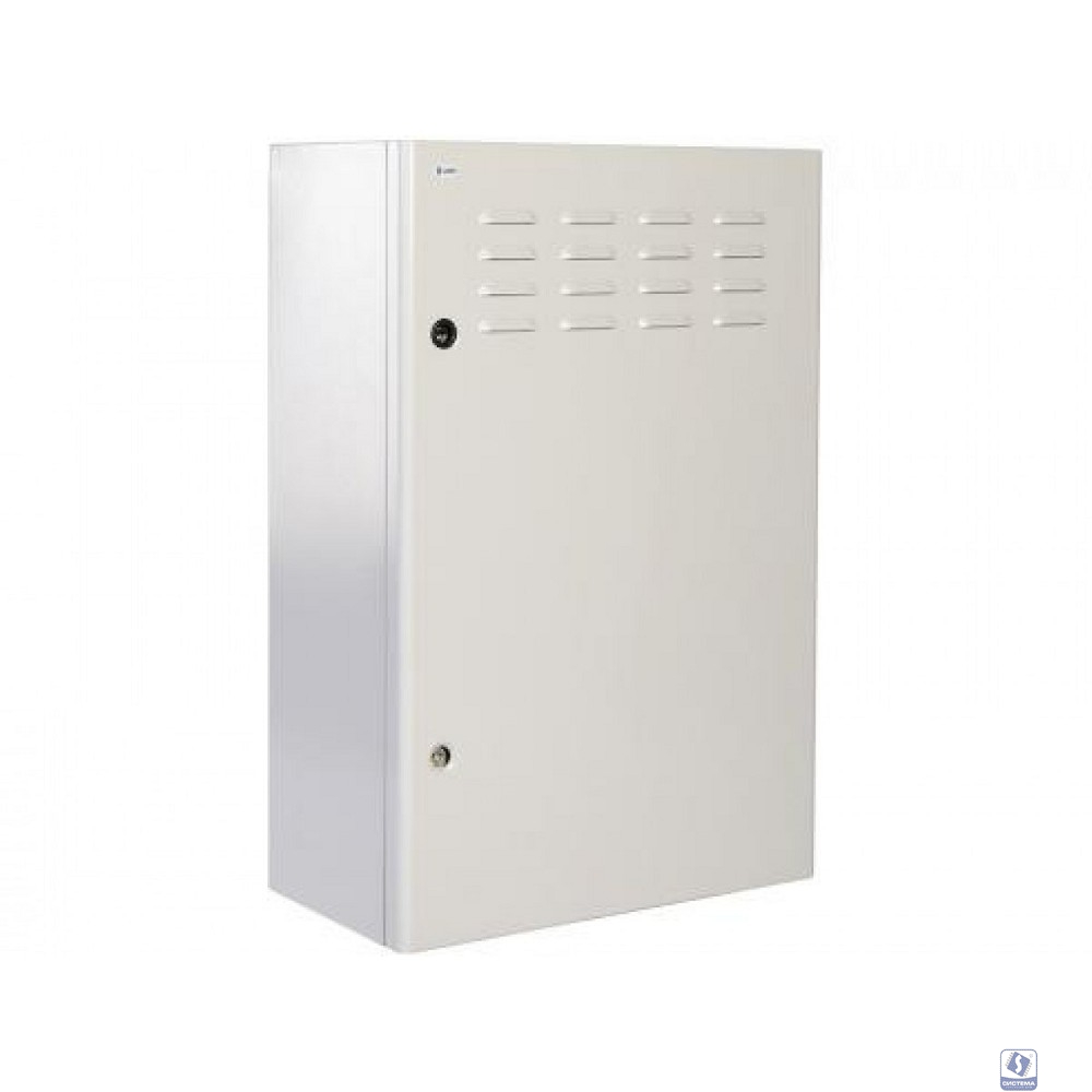 ЦМО Шкаф уличный всепогодный настенный 9U (600х300), передняя дверь вент. (ШТВ-Н-9.6.3-4ААА)