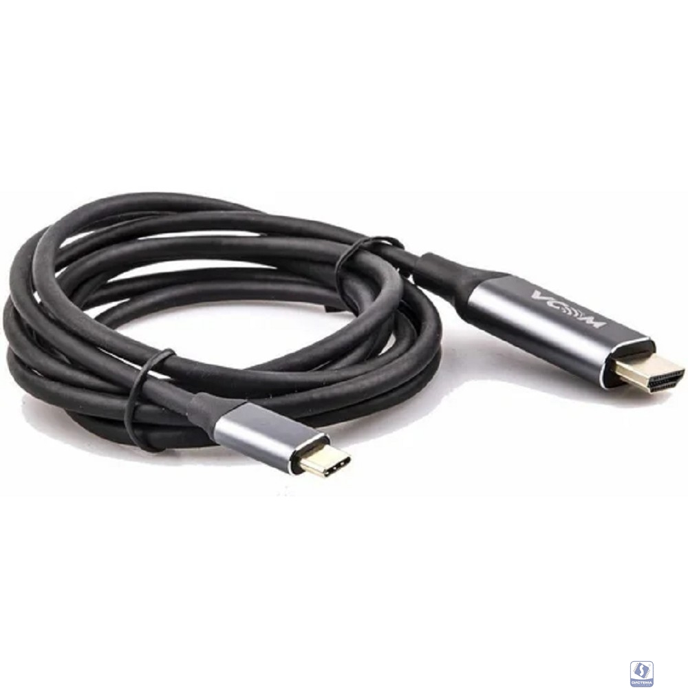 VCOM CU423MC-1.8M Кабель-адаптер USB 3.1 Type-Cm --> HDMI A(m) 4K@60Hz, 1.8m ,Aluminium Shell,VCOM  <CU423MC-1.8M> [04895182217140]