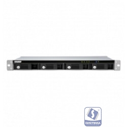 QNAP DAS TR-004U 4-Bay 2.5/3.5 SATA Type-C USB 3.1 Gen 1 (5 Gb/s ) Direct Attached Storage with Hardware RAID. W/o rail kit RAIL-B02 