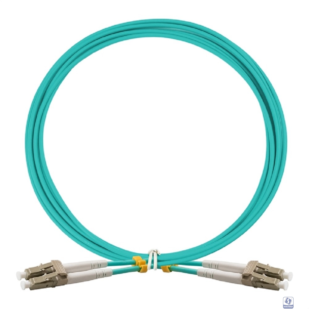 Exegate EX295134RUS Патч-корд волоконно-оптический FC-D-503-LC-LC-2M-LSZH (Шнур ВО MM 50/125 (OM3), LC/UPC-LC/UPC, Duplex, LSZH, 2м)