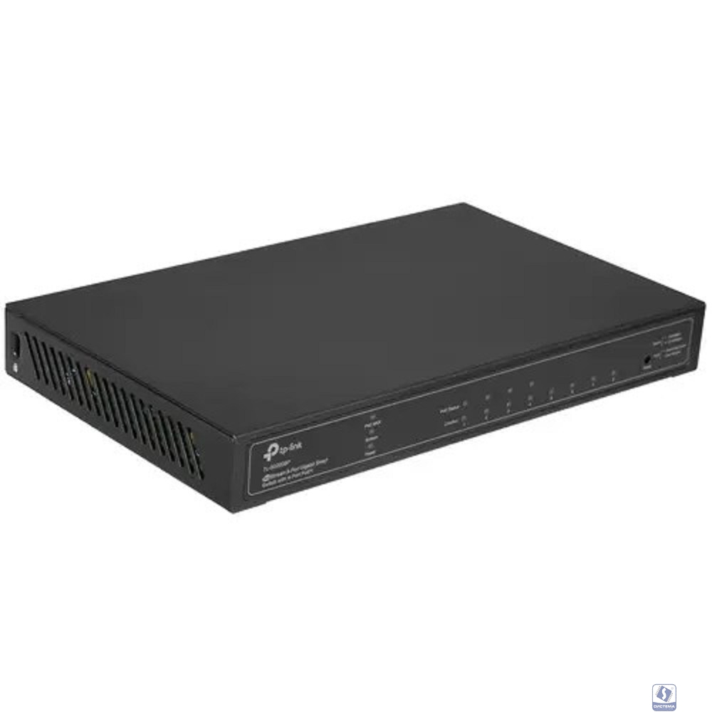 TP-Link SG2008P Коммутатор JetStream Smart с 8 гигабитными портами (4 порта PoE+)