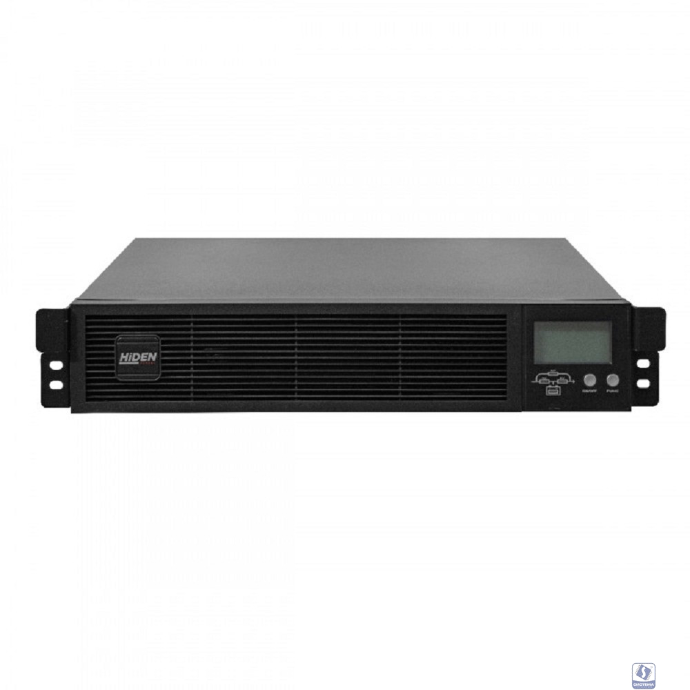 ИБП HIDEN EXPERT HE11003S-RT, встроенные акб в корпусе (9А/ч х 6шт),3 kVA/3 kW (PF=1) 
