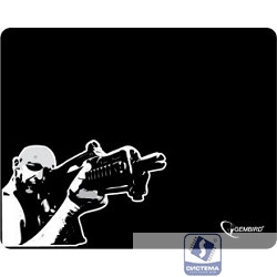 Коврик для мыши Gembird MP-GAME12, рисунок- "снайпер", размеры 250*200*3мм 