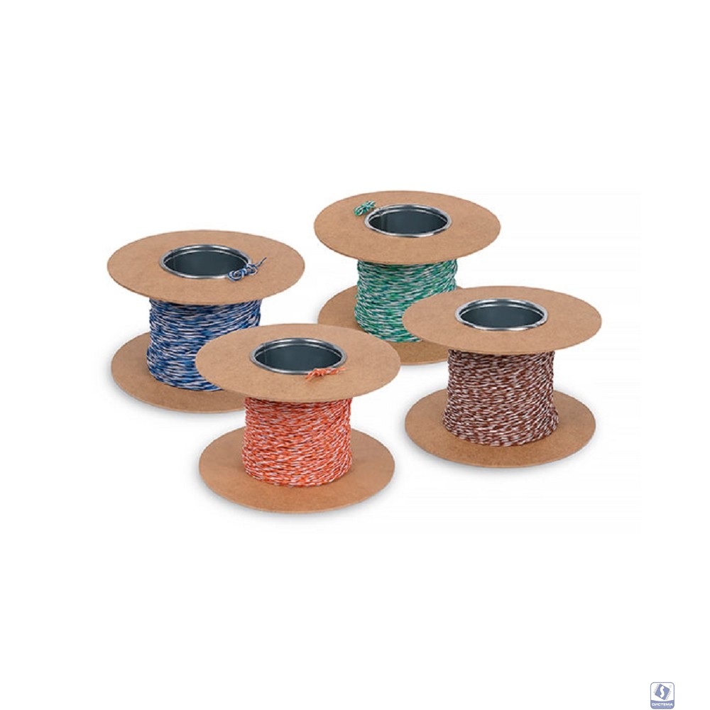 Cabeus UTP-1P-Cat.5e-SOLID-CROSS-100-BL (Jumper Wire) Кроссировочная витая пара, неэкранированная U/UTP, категория 5e, 1 пара (24 AWG), одножильный (solid), без общей внешней оболочки, синяя, 100м