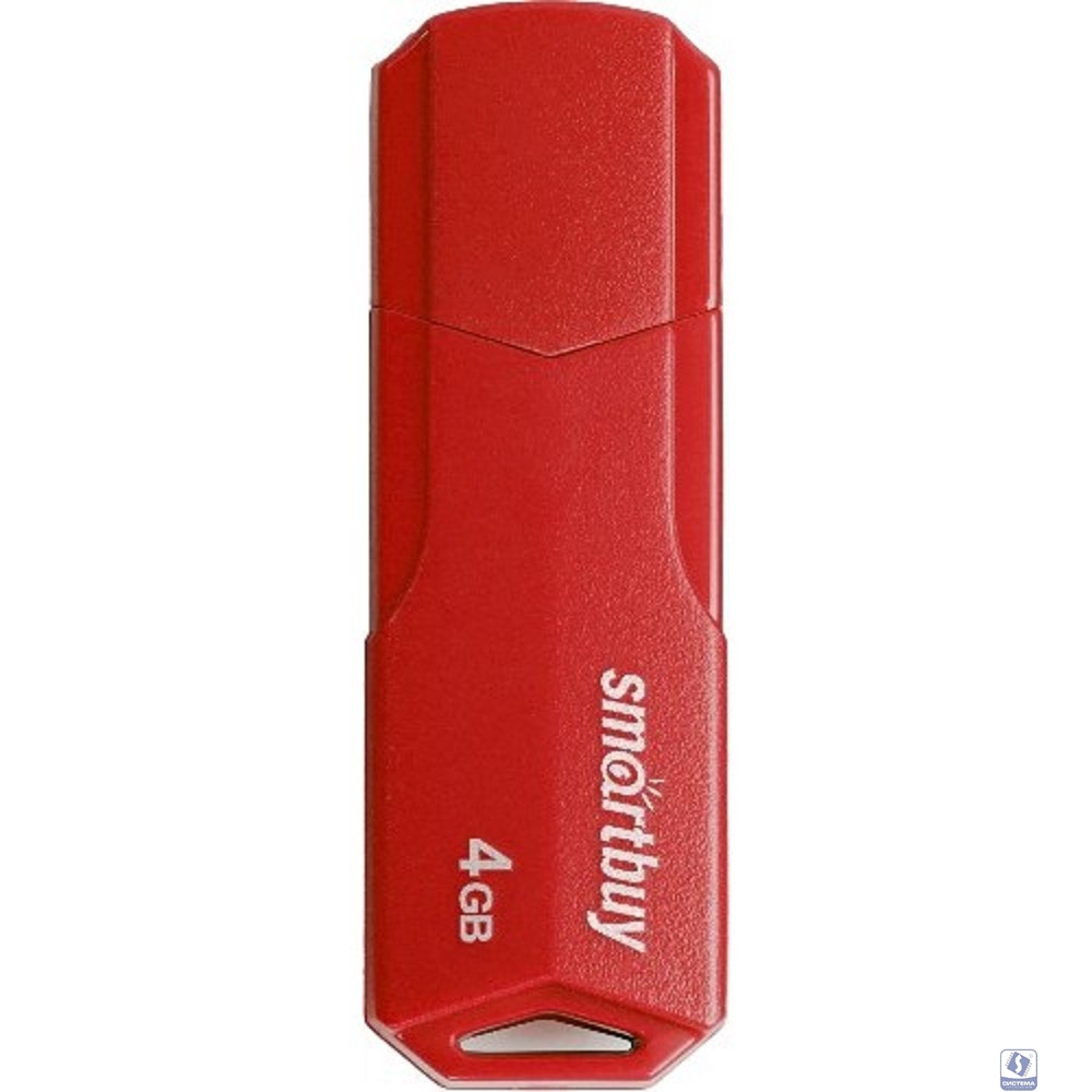 Smartbuy USB Drive 4GB CLUE Red (SB4GBCLU-R) 