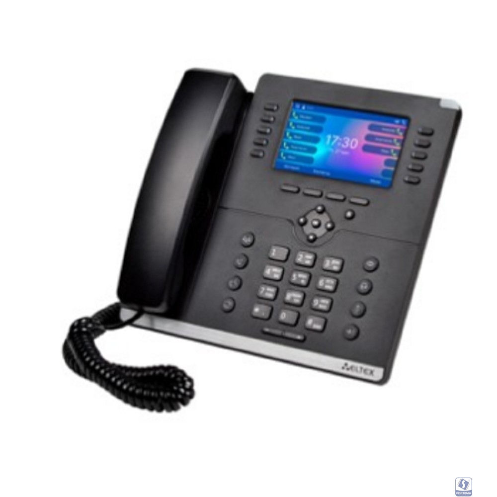 ELTEX VP-30P IP-телефон цветной дисплей, 14 программируемых клавиш, поддержка подключения консоли расширения, PoE