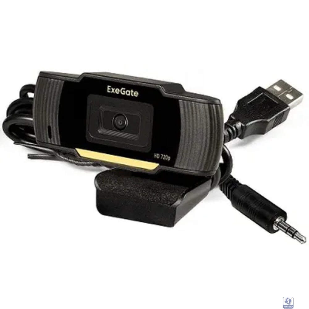 Exegate EX286181RUS Веб-камера ExeGate GoldenEye C270 HD 