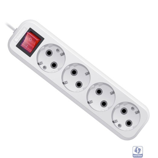 Defender Удлинитель L340 16 А, 3 м  [99362] выключатель, с заземлением