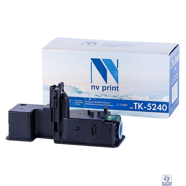 Тонер-картридж NVP NV-TK-5240 Cyan для Kyocera Ecosys P5026cdn/P5026cdw/M5526cdn/M5526cdw (3000k)