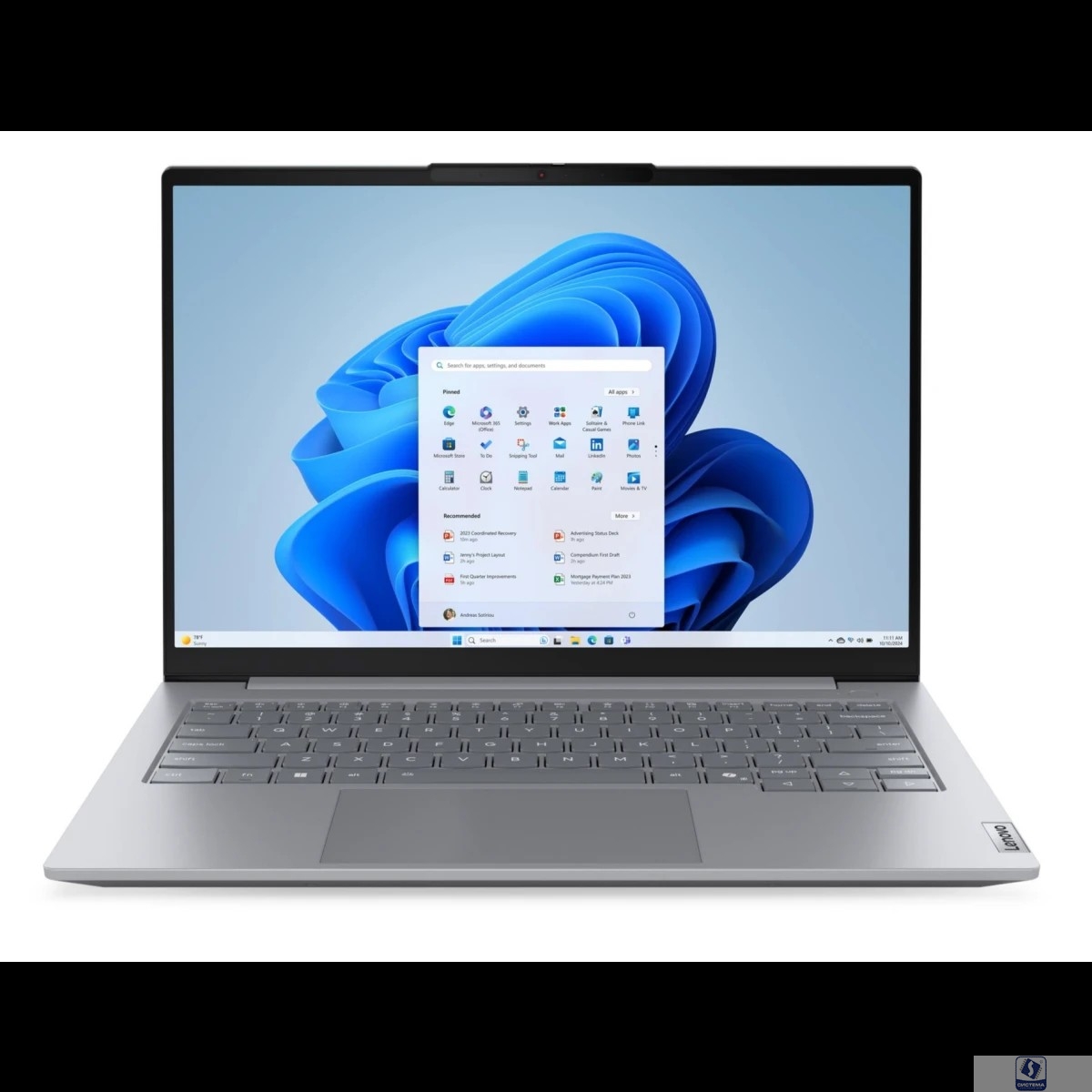 Lenovo ThinkBook 14 G8 IAL [21SJ002AGQ] (КЛАВ.РУС.ГРАВ.) Arctic Grey 14" 