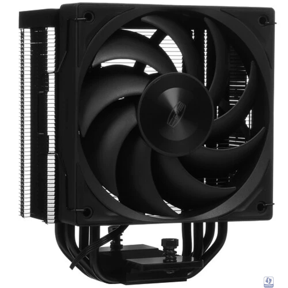 Кулер PCCooler RZ400 V2 BK  S115X/1200/1700/18XX/AM4/AM5 (TDP 245W, 1x120mm PWM FAN, 4 тепловые трубки 6мм, 500-2000RPM, 32dBa)