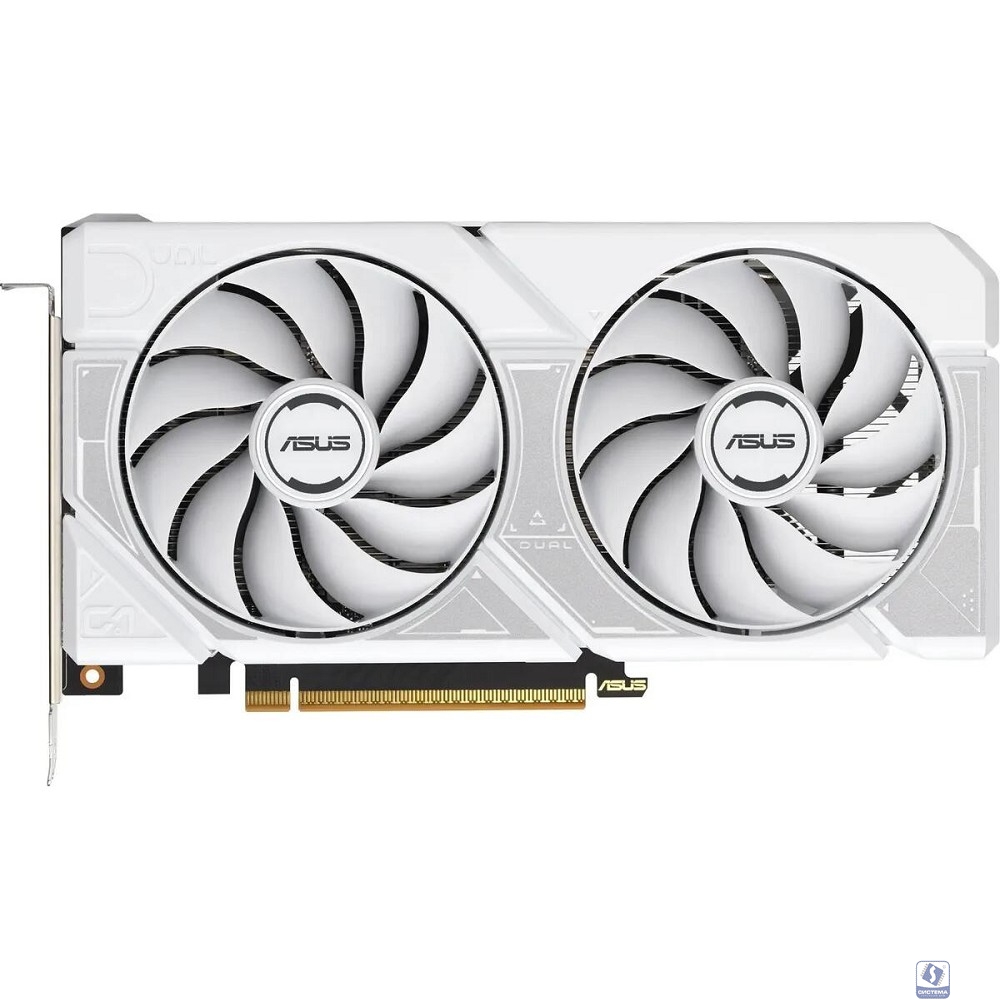 Видеокарта ASUS GeForce RTX5060 8Gb DDR7 128 bit 3*DP/HDMI 2FAN (DUAL-RTX5060-O8G-WHITE) RTL   