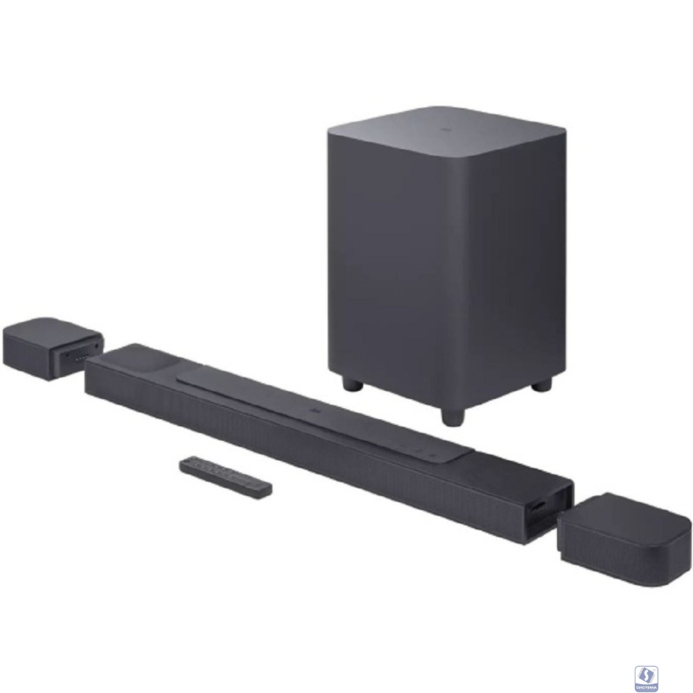 Саундбар JBL 800 5.1.2 420Вт+300Вт черный