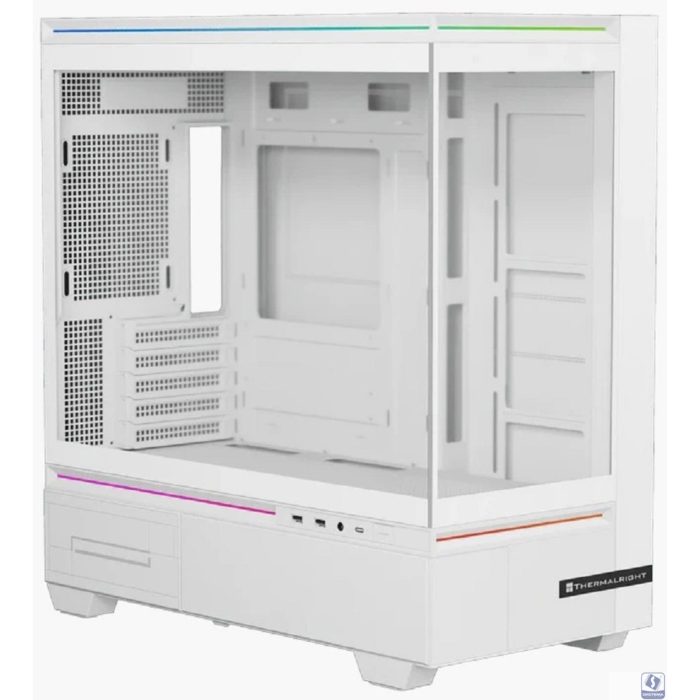 Thermalright Корпус M10 White / TG / USB TYPE-C / mATX  / TRTLM10W