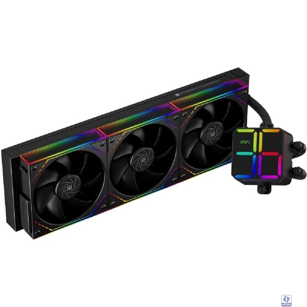 Thermalright Система водяного охлаждения Magic Qube 360 ARGB Black / 3x120mm ARGB PWM Fans / TRMQ360AB