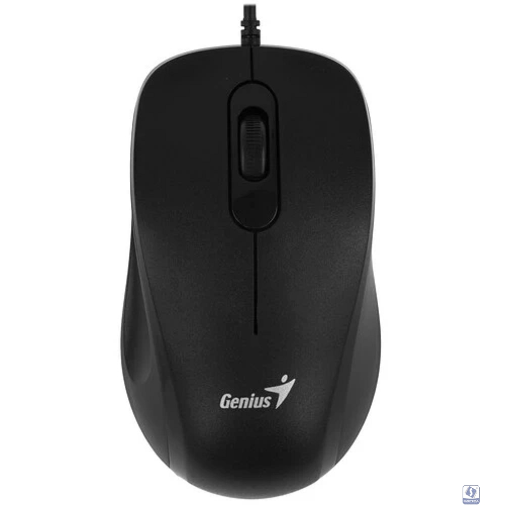 Мышь проводная Genius DX-101, Black, USB, разрешение 1200 DPI. Цвет: черный