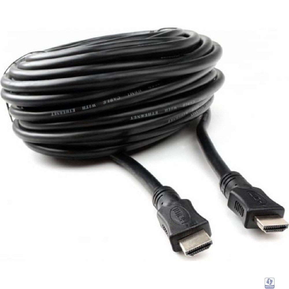 Повреждение упаковки Кабель HDMI Cablexpert 19M/19M, v2.0, серия Light, позол.контакты, экран, 20м, черный, пакет (CC-HDMI4L-20M)