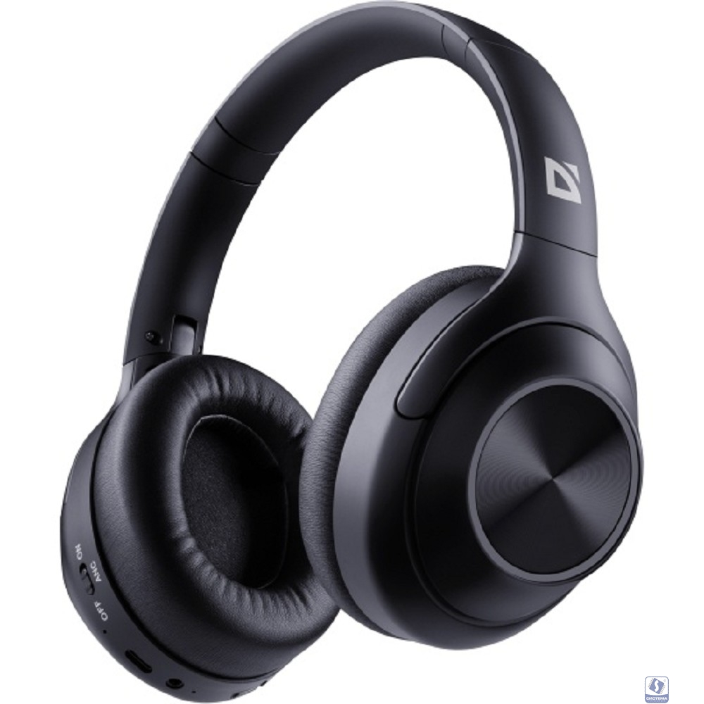 Defender Беспроводная гарнитура FreeMotion B1020 черный, ANC, Bluetooth [62020]