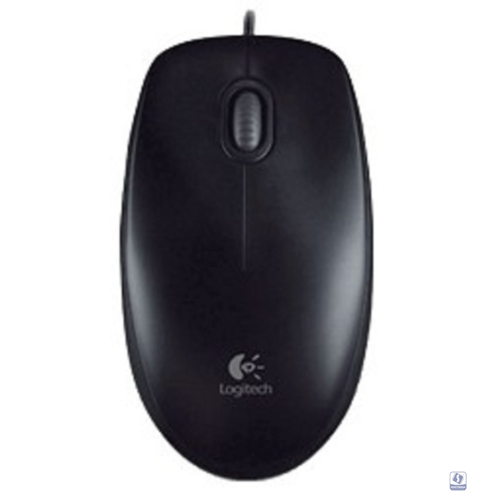 910-003357/910-006605 Мышь Logitech B100 Black USB OEM