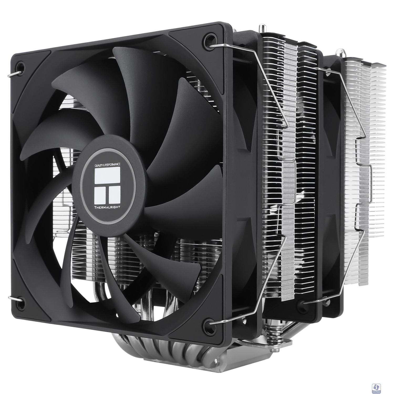 Thermalright Кулер Phantom Spirit 120 SE  LGA115X/1200/1700/AM4/AM5 (Dual Tower, 2x120mm PWM Fan, медное основание, 7 тепл. трубок 6мм) / TRPS120SE