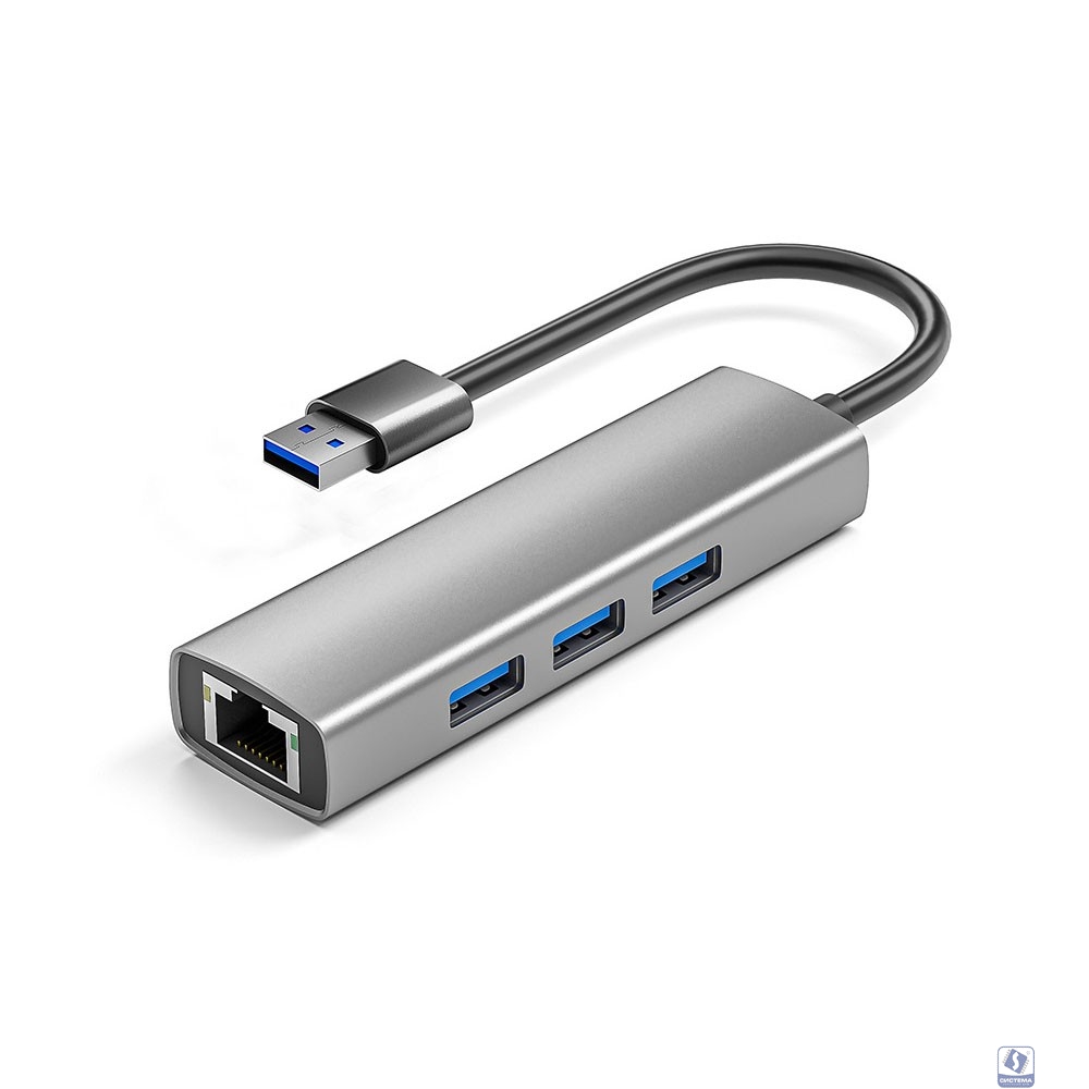ORIENT JK-340N, разветвитель-сетевая карта USB 3.2 Gen1 (5 Гбит/c), порты: 3xUSB-A + RJ45 Gigabit Ethernet, RTL8153, 100/1000 Мбит/с, кабель USB Type-A, алюминиевый корпус, серебристый (33308) ORIENT JK-340N, разветвитель-сетевая карта USB 3.2 Gen1 (5 Гбит/c), порты: 3xUSB-A + RJ45 Gigabit Ethernet, RTL8153, 100/1000 Мбит/с, кабель USB Type-A, алюминиевый корпус, серебристый (33308)