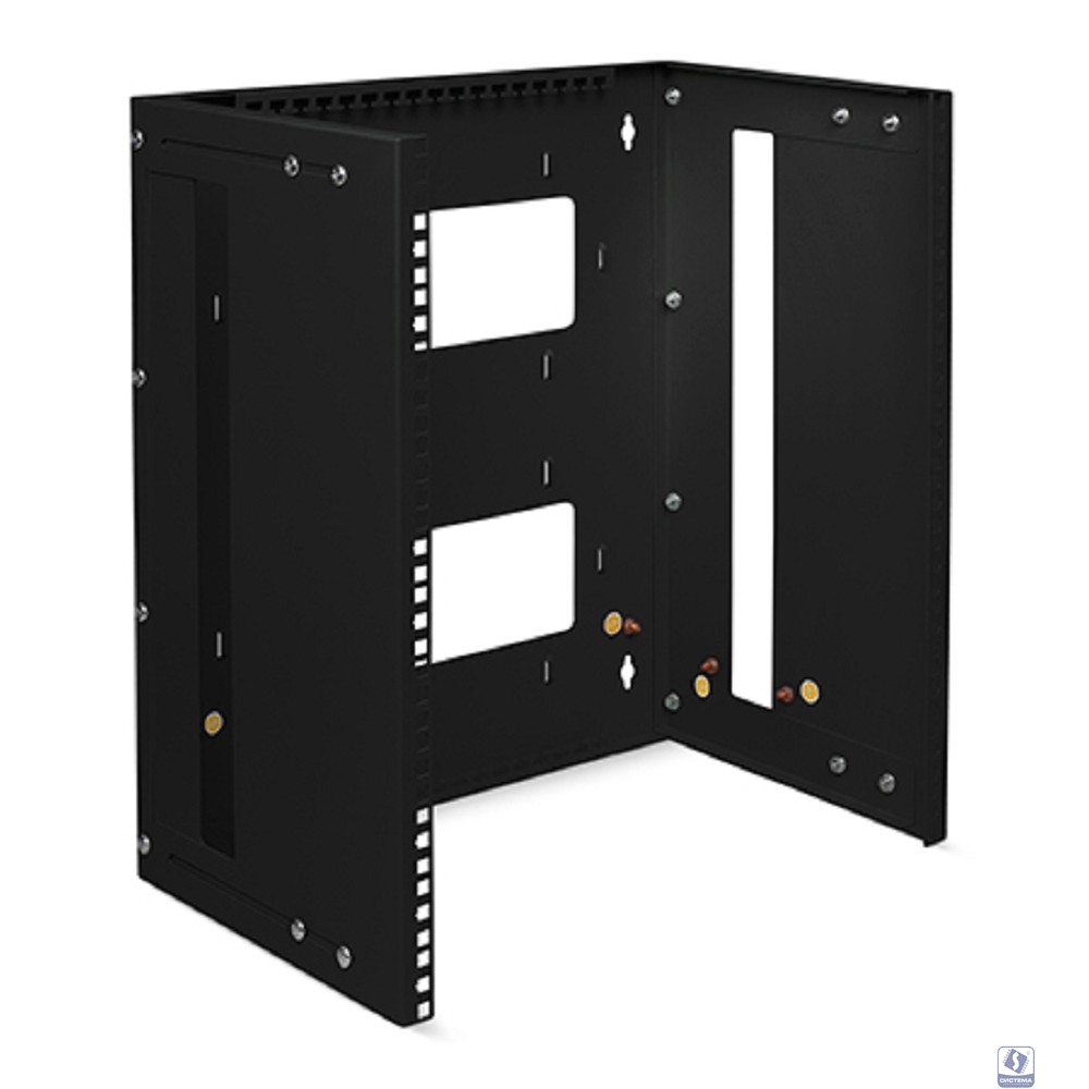 Cabeus NC-12U-BK Кронштейн настенный 19" 12U, цвет черный