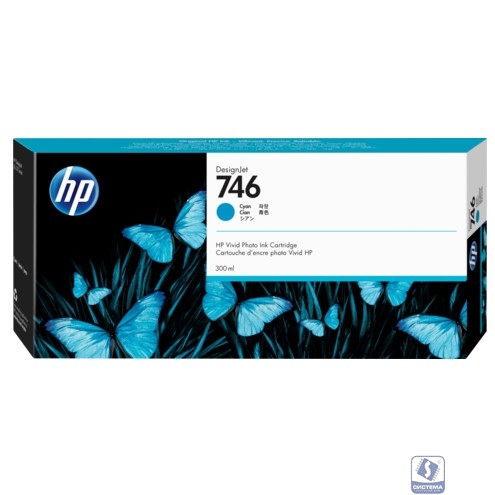 HP  P2V80A Картридж HP 746 голубой   