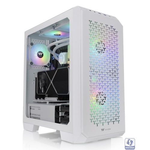 Корпус Thermaltake View 300 MX Snow белый без БП ATX 9x120mm 5x140mm 1x200mm 2xUSB3.0 audio bott PSU