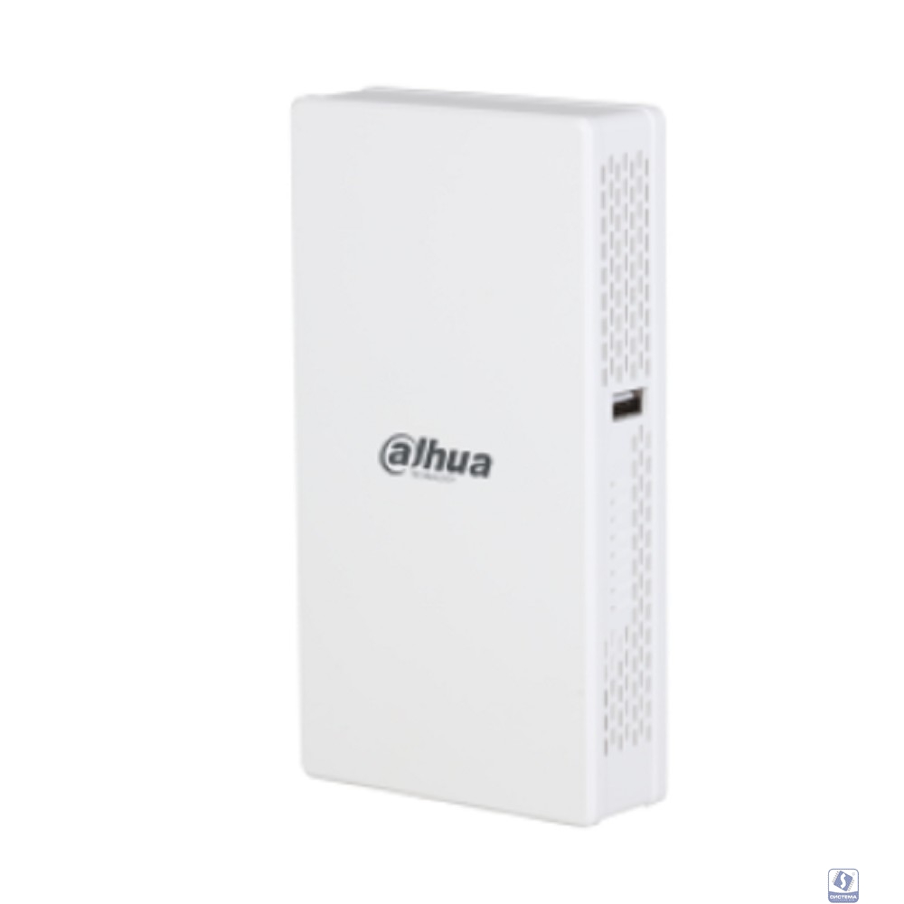DAHUA DH-EAP6230-W Беспроводная точка доступа (настенная), 1xRJ45 1Gb (WAN, PoE), 4xRJ45 1Gb (LAN), 2xRJ45 1Gb (Pass Throught), 2.4 ГГц: 574 Мбит/с, 5 ГГц: 2402 Мбит/с
