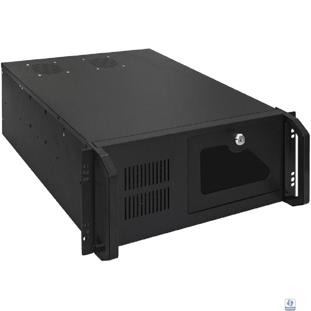 Exegate EX300083RUS Серверный корпус ExeGate Pro 4U450-26/4U4020S <RM 19", высота 4U, глубина 450, БП 800PAS, USB>