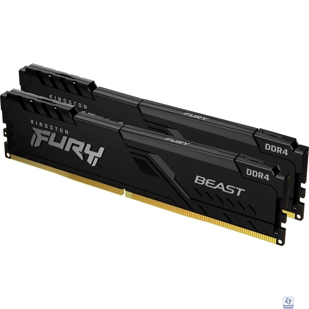 Kingston DDR4 DIMM 64GB 3200MHz  CL16 (Kit 2x32Gb) KF432C16BBK2/64