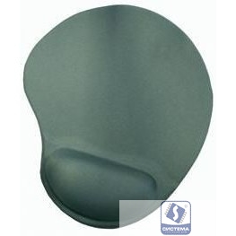 Коврик для мыши BURO BU-GEL/green гелевый с подушкой зеленый