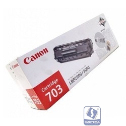 Canon Cartridge 703 7616A005  Картридж для LBP-2900/3000, Черный, 2000 стр.