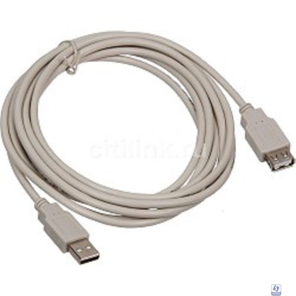 Кабель-удлинитель USB2.0 Buro USB2.0-AM/AF-3 A(m)/A(f) (3м) [817257]