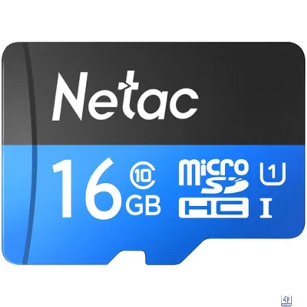 Micro SecureDigital 16GB Netac microSDHC Class10 NT02P500STN-016G-S P500