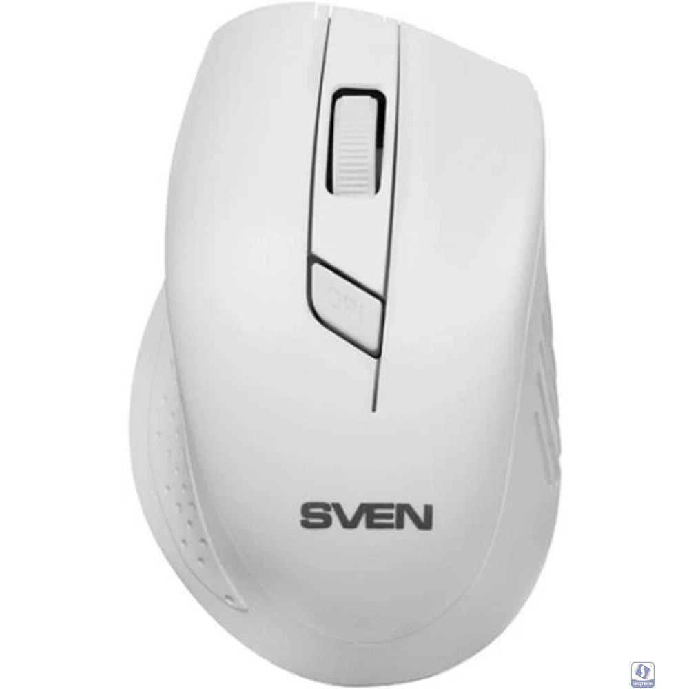 Беспроводная мышь Sven RX-325 Wireless белая (3+1кл. 800-1600DPI,  блист)