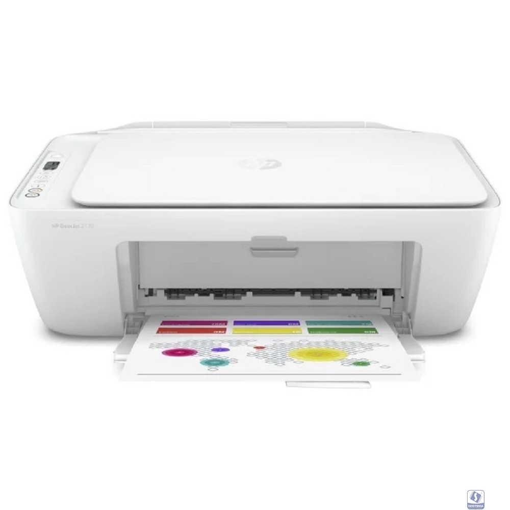 МФУ струйный HP DeskJet 2720 (3XV18B) A4 WiFi USB белый
