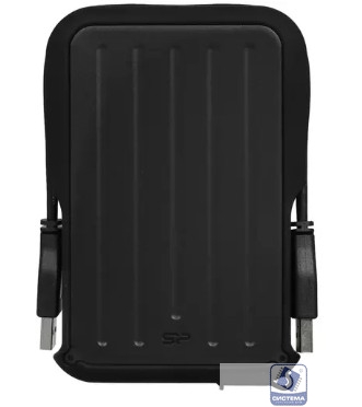 Silicon Power Portable HDD 2TB Armor A66 USB 3.0  SP020TBPHD66SS3K 2.5" черный