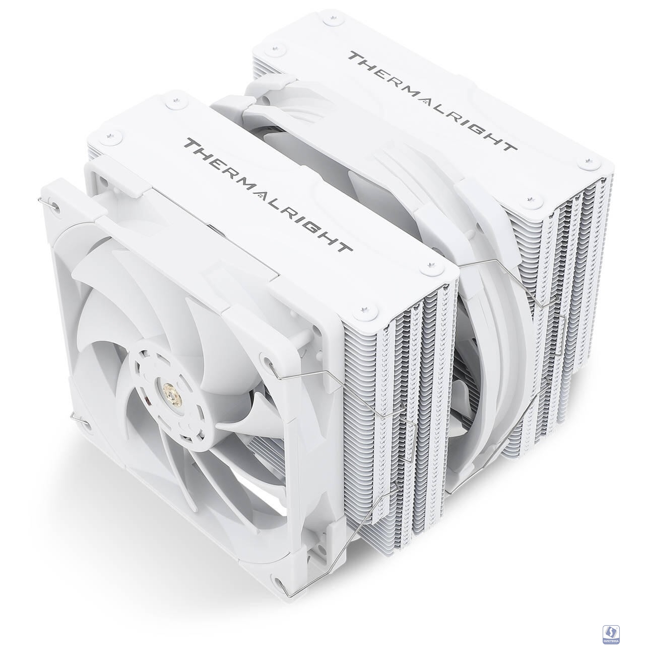 Thermalright Кулер Frost Commander 140 White  LGA115X/1200/1700/2011/-3/2066/AM4/AM5 (Dual Tower, 120mm + 140mm PWM Fan, медное основание, 5 тепл. трубок 8мм) / TRFC140W