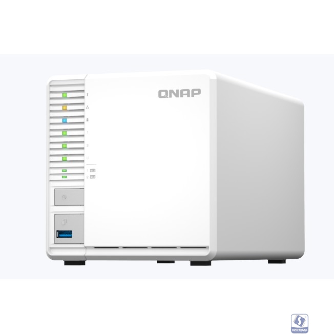 Сетевое хранилище NAS Qnap Original TS-364-8G 3-bay настольный Celeron N5095