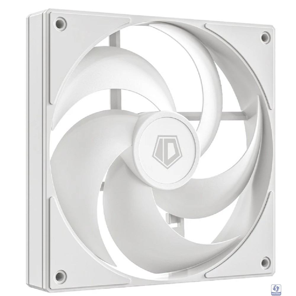 Case fan ID-Cooling AS-140-W (140mm, 1800rpm, 72,2 CFM, 24,9 дБ, PWM 4-pin, white) 