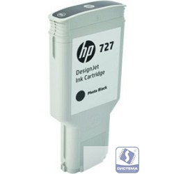 HP F9J79A Картридж №727, Photo Black 