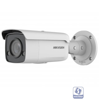 Камера видеонаблюдения IP Hikvision DS-2CD2T47G2-L(C)(4mm),  4 мм,  белый