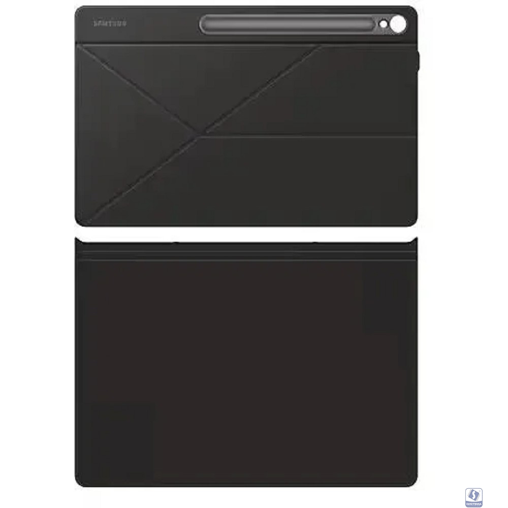 Чехол Samsung для Samsung Galaxy Tab S10 FE+ Smart Book Cover поликарбонат/полиуретан черный (EF-BX620PBEGRU)