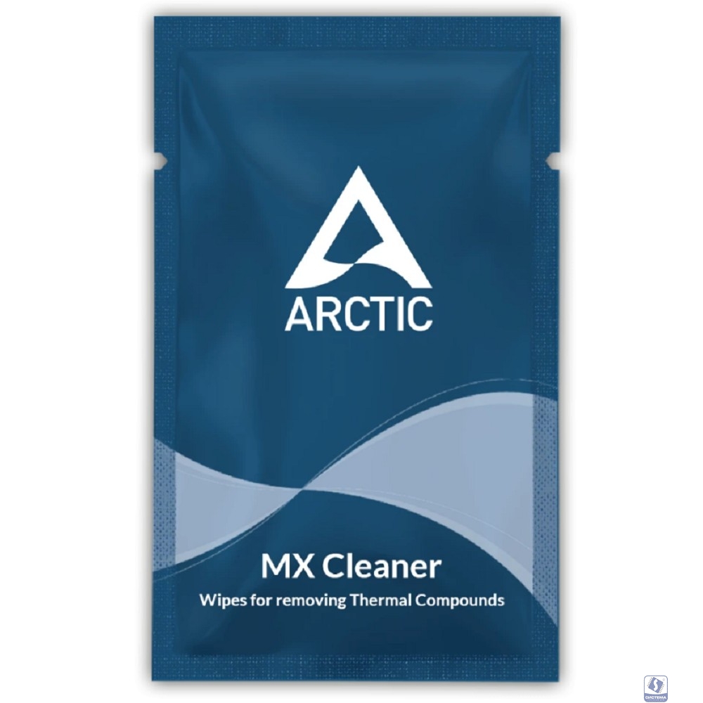 Салфетки для снятия термопасты MX Cleaner wipes (Box of 40 bags) ACTCP00033A