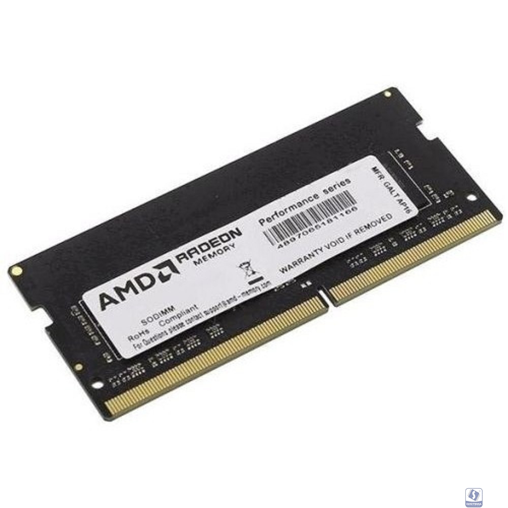 AMD DDR4 SODIMM 8Gb  PC21300 2666MHz CL16 AMD 1.2V OEM (R748G2606S2S-UO)
