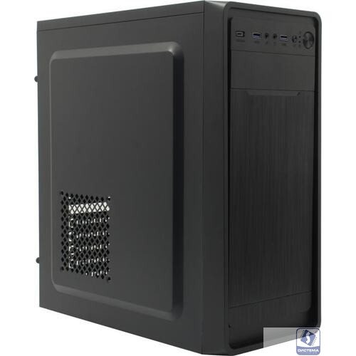 Exegate EX287373RUS Корпус Miditower ExeGate XP-332UC-XP400 (ATX, XP400 с вент. 12см, 2*USB3.0+1*TypeC, аудио, черный)
